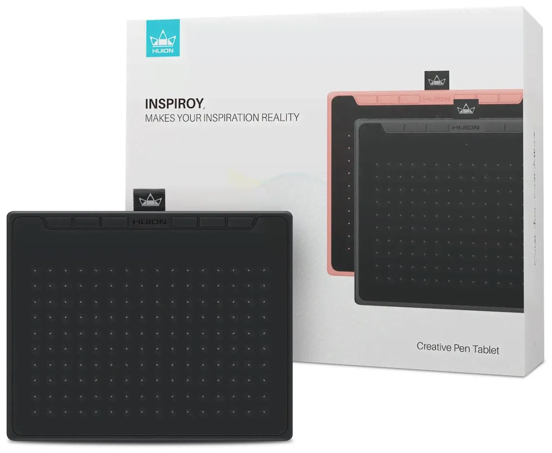 Huion Графический планшет HUION Inspiroy RTS-300 черный графический планшет