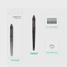 🛍 Стилус PW507 для цифровых графических планшетов HUION Kamvas Pro 12Pro 13Pro 161620 с двумя Экспресс-клавишами X6HA