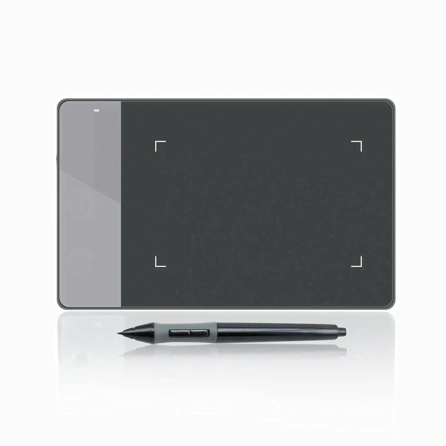 USED HUION 420 Digital Graphic Drawing Tablet Pad 4×2.23' OSU Art Signature 2048