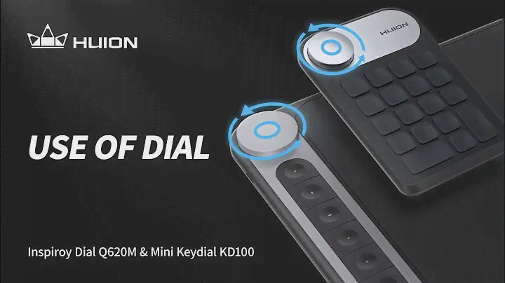 How to use the Dial on Inspiroy Dial Q620M or Mini Keydial KD100 (Windows 10)?
