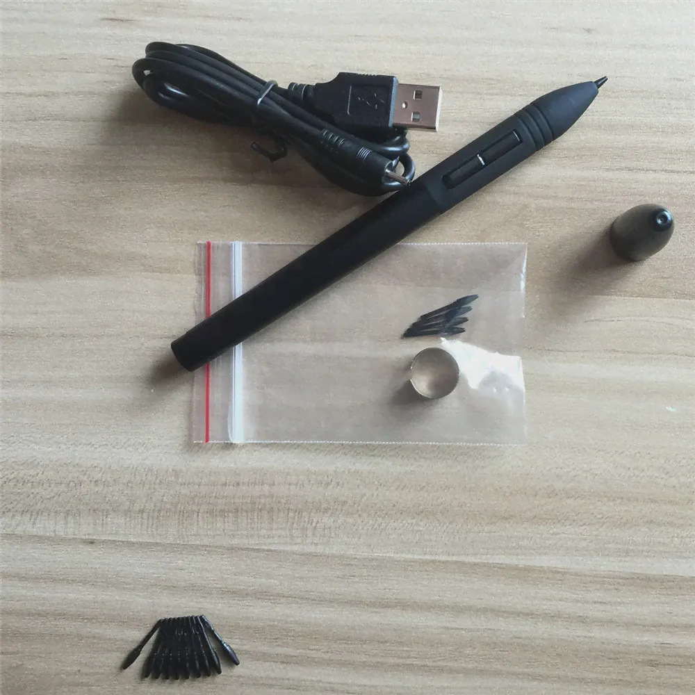 Стилус для графического планшета Huion PEN80, для Funtuos 680 680S K690 I608 I405 M610, универсальный перезаряжаемый цифровой стилус (art.: 3a3949bf44e)-1
