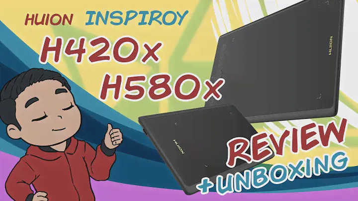HUION Inspiroy H420x и H580x | Лучшая и доступная графическая вкладка (обзор)