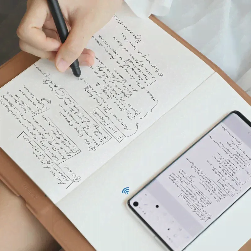 Портативный цифровой блокнот для рисования от руки Huion Note X10 двойного назначения, многоразовый Смарт-ноутбук с поддержкой пера, беспроводное подключение-0