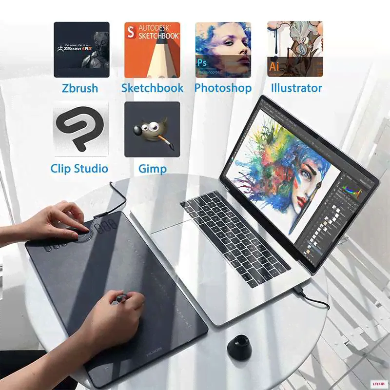 Графический планшет Huion HS610 Цифровые планшеты