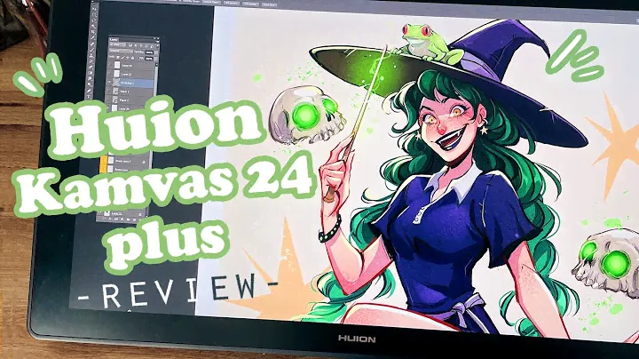 Huion Kamvas 24 Plus // Review 🐸💀✨