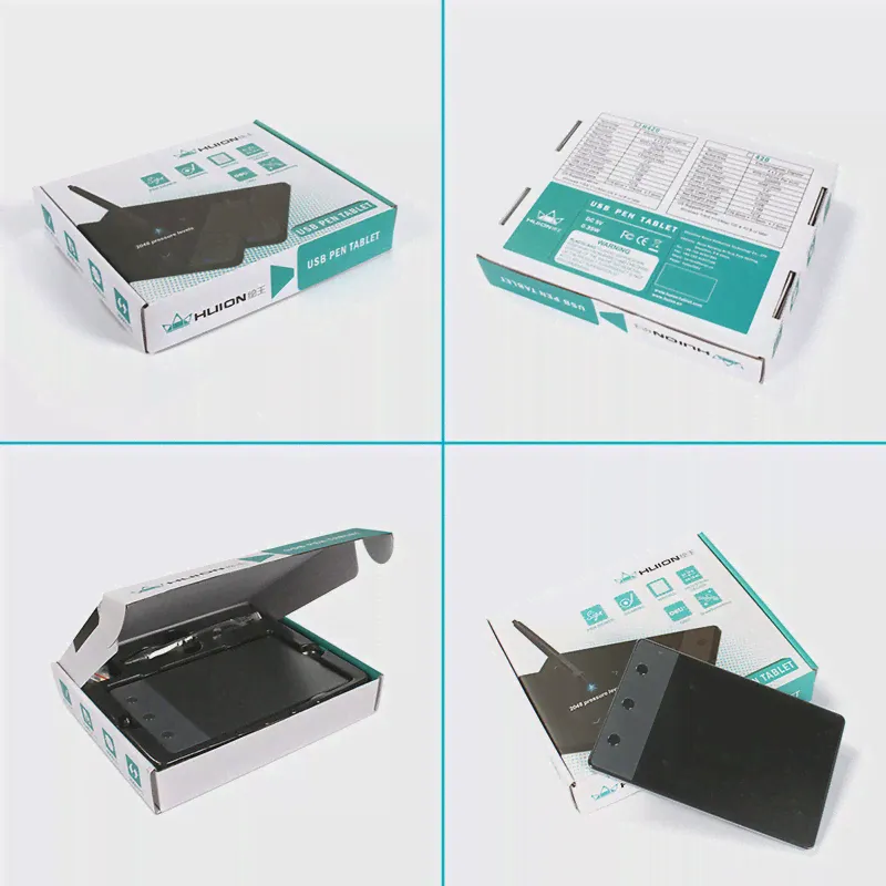 Графический планшет HUION H420, 4x2,23 дюйма, USB (art.: 78069b2ed)-0