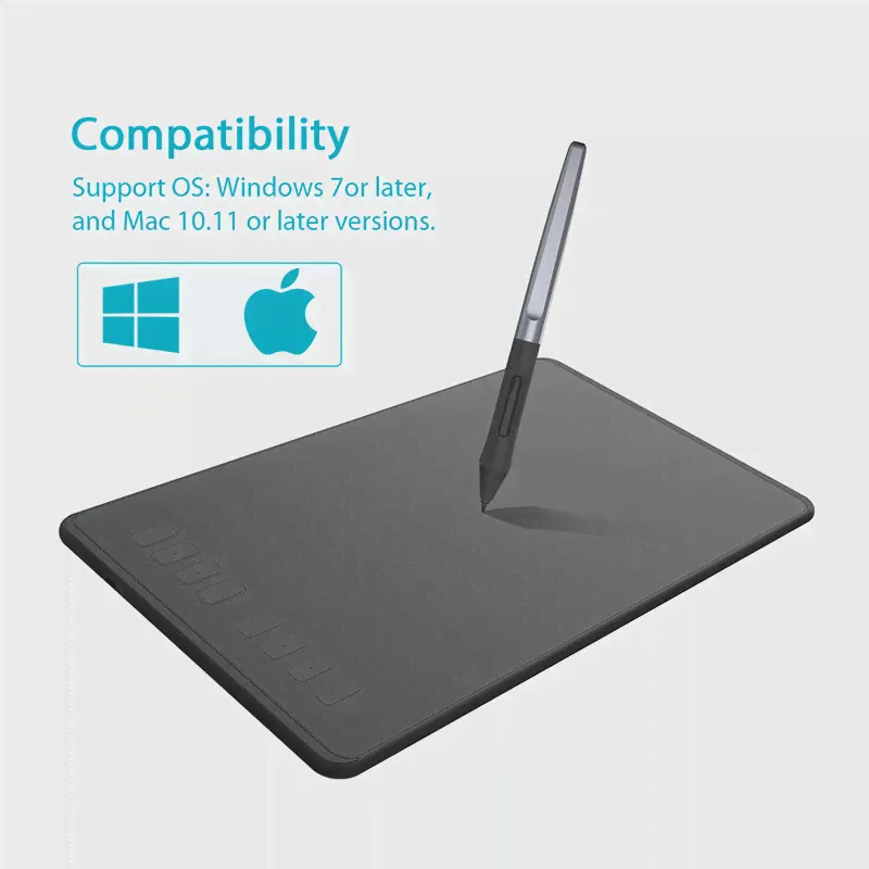 Графический планшет HUION H950P, 9 дюймов, 8 нажатий клавиш, 2023 уровней нажатия (art.: 3920bfbe09c58)-4