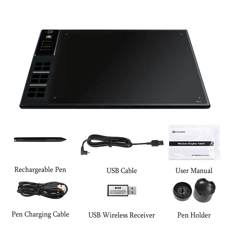 Huion GIANO WH1409 графический планшет 14″-4