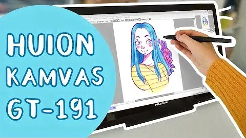 HUION Kamvas GT-191 Tablet - Unboxing & Review