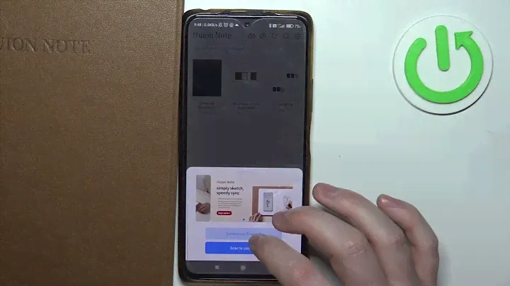 How to Pair Huion Note X10 with Smartphone App?