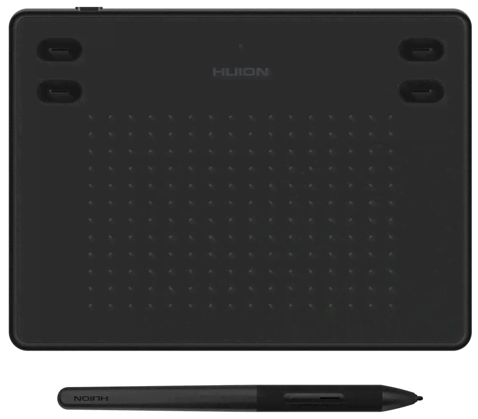 Графический планшет HUION RTE-100 Black в Москве-0