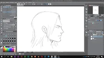 HUION h610PRO v2  (1st time to draw on graphic tablet)