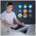 Huion Графический планшет Huion HS611 Space Grey HS611 Space Grey . графический планшет