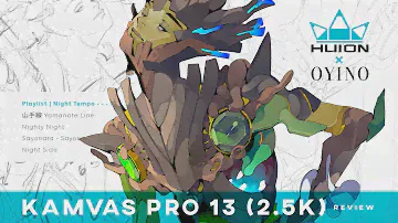 HUION Kamvas Pro 13 (2.5K) Review + DEMO