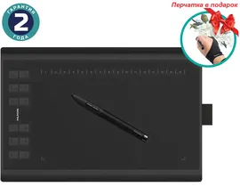 Графический планшет Huion New 1060Plus + перчатка (1060PLUS)