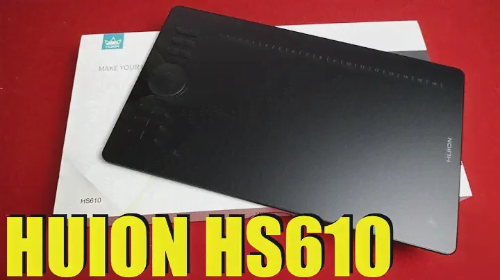 HUION HS610 Распаковка и Комплектация Графического Планшета