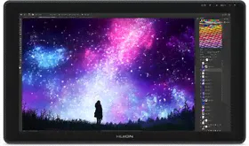 Графический планшет-монитор HUION Kamvas 22 черный-0