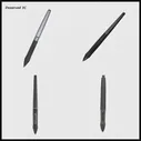Цифровой сенсорный Стилус для рисования на планшете HUION Q620M H640P H950P H1161 H580X/H640P H950P/Kamvas13 22 12/GT-191