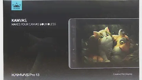 Монитор Huion Kamvas pro 13 - Обзор и распаковка!