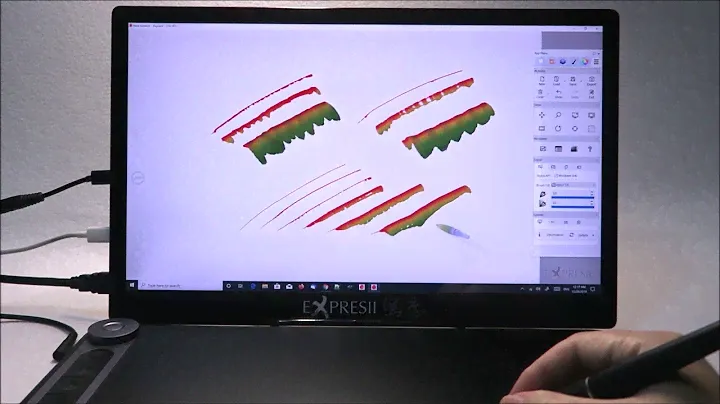 Tilt stablization for Huion Q620M