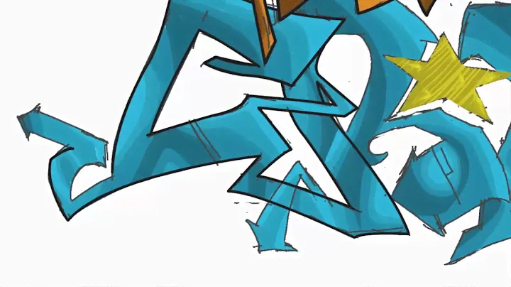 SPEED ART GRAFFITI - SPERK - Huion H610 Pro