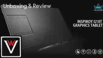 Huion Inspiroy G10T Wireless Graphic Tablet | Unboxing & Review  [Version 2] [Pen & Touch] - 2019