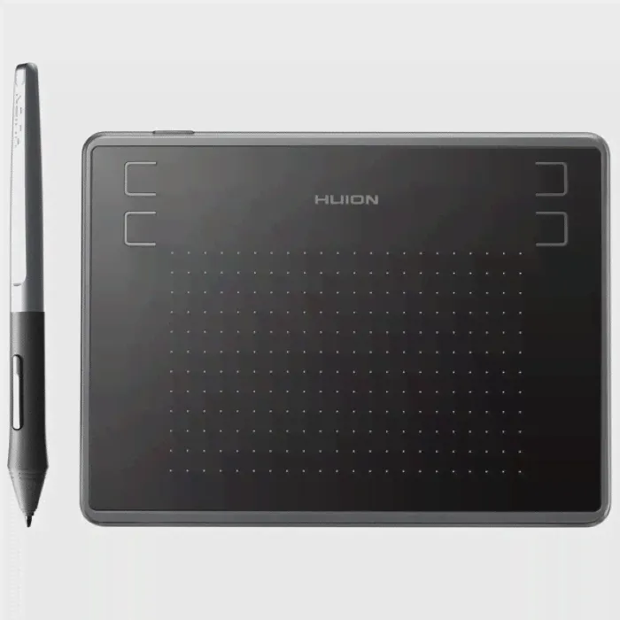 Графический планшет Huion INSPIROY H430P рабочая область 121.9x76.2 мм,4 экспресс клавиши, перо PW100 нажатие 8192, micro USB, Black