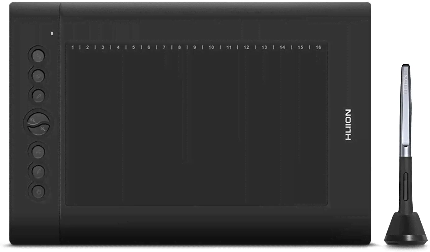 Графический планшет / Huion Inspiroy H610PRO V2 / Графический планшет Huion H610PRO v2-0